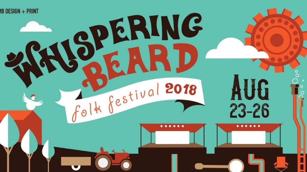 Whispering Beard Folk Festival 2018 Lineup Aug 23 26, 2018