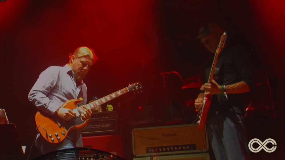 Pro-Shot Video: Derek Trucks & Jason Bonham Guest With Umphrey's McGee At Lockn'