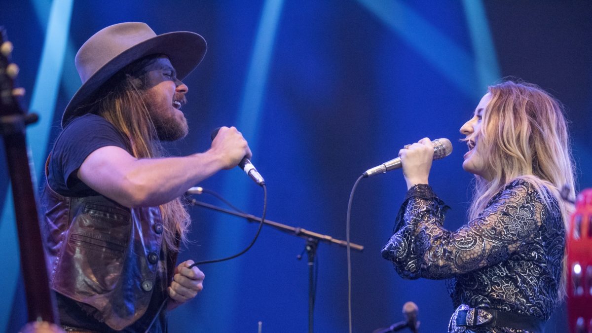Margo Price & Lukas Nelson Perform ‘Stop Draggin’ My Heart Around’ At Lincoln Center