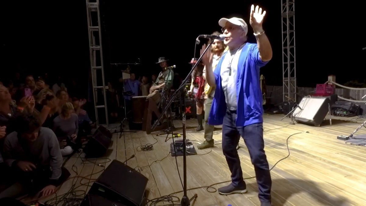 Paul Simon Makes Surprise Appearance At Benefit Concert In Montauk