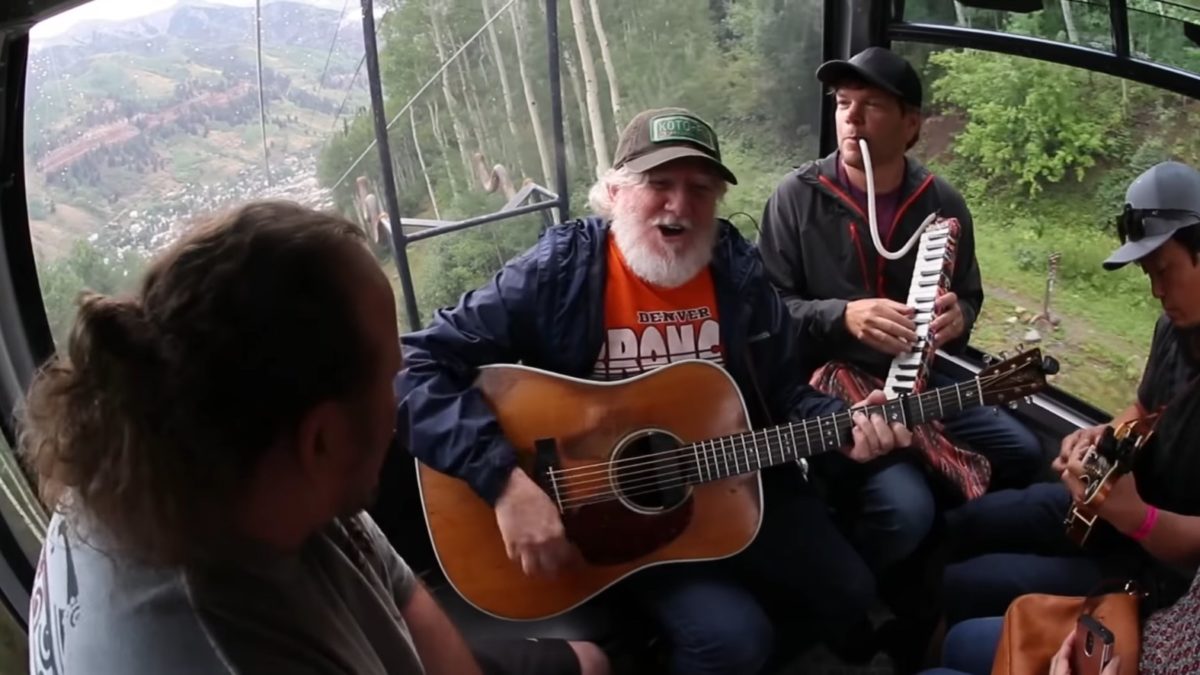 Pro-Shot Video: The String Cheese Incident Performs Inside A Gondola