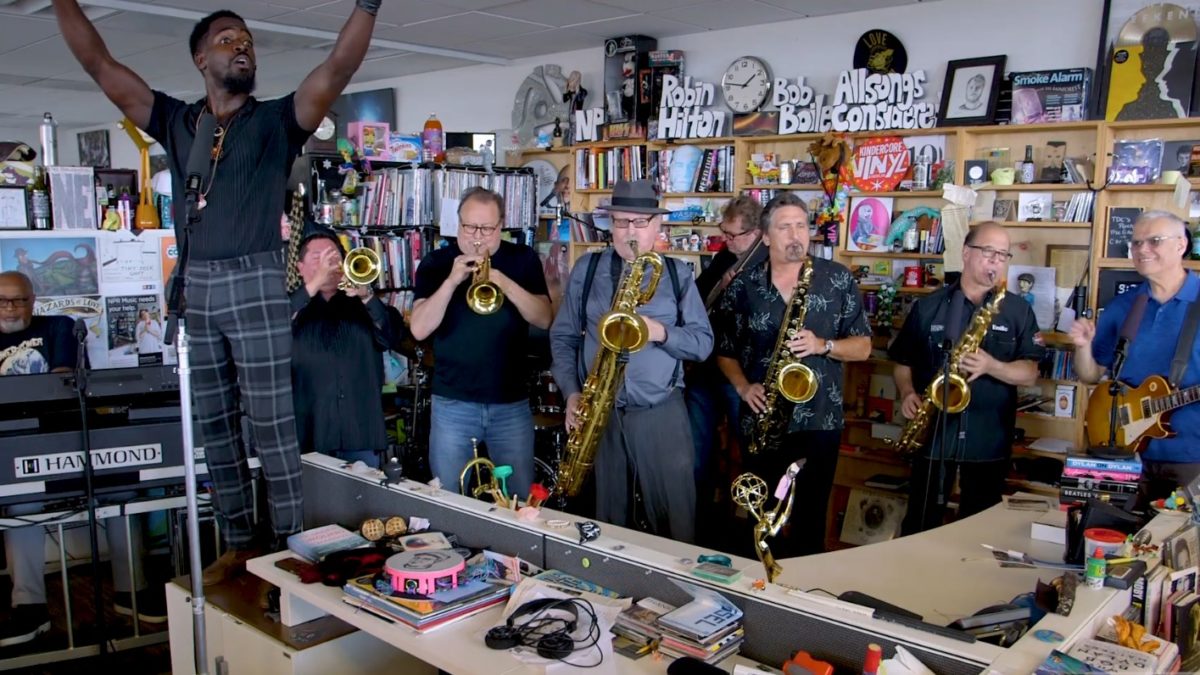 Tower Of Power Performs NPR 'Tiny Desk Concert'