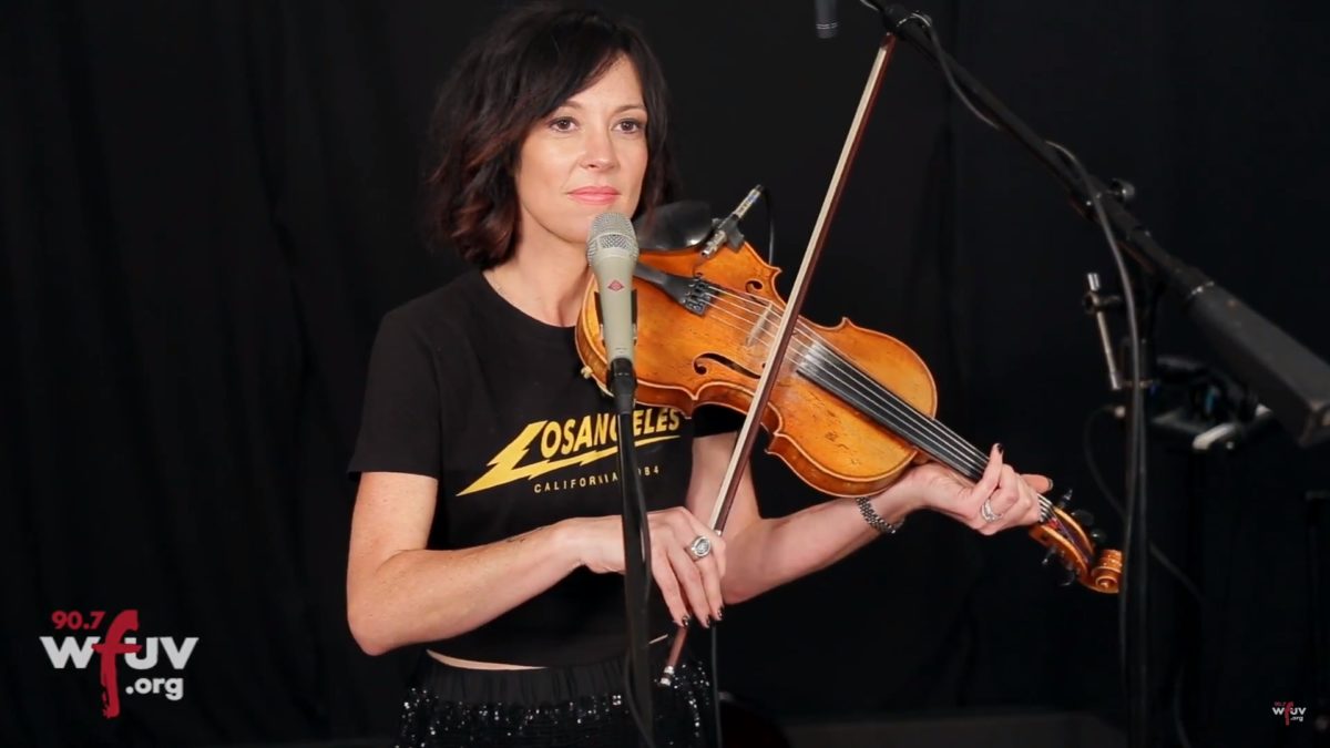 Amanda Shires Performs Live At WFUV