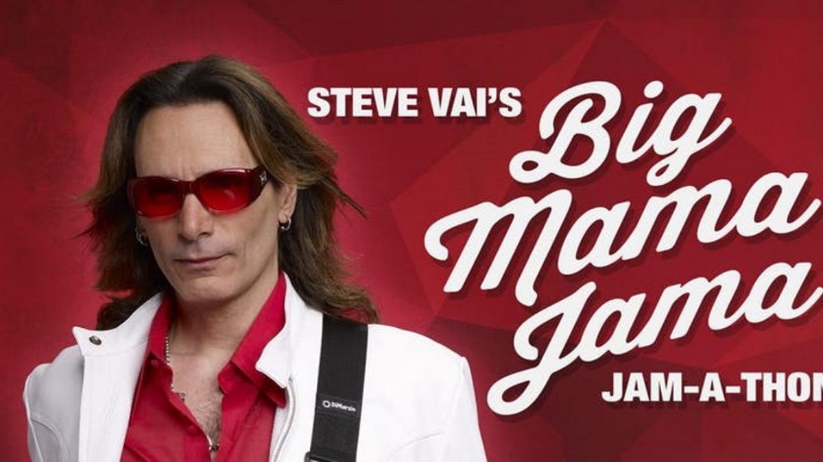 Steve Vai Announces The Big Mama-Jama Jamathon Event & Initial Lineup