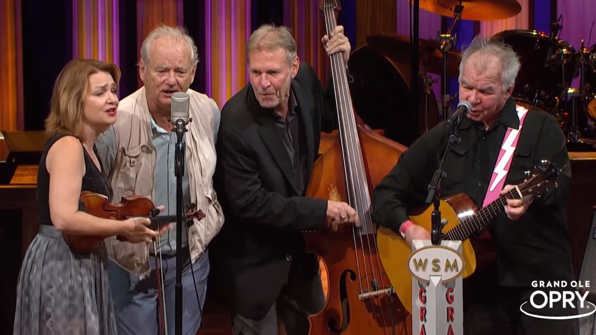 Bill Murray, John Prine & The SteelDrivers Perform ‘Paradise’ At The Opry