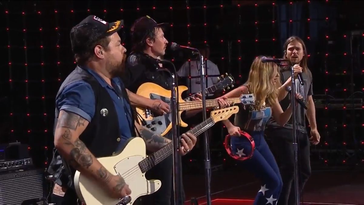 Margo Price & Lukas Nelson Team With Nathaniel Rateliff & The Night Sweats At Farm Aid