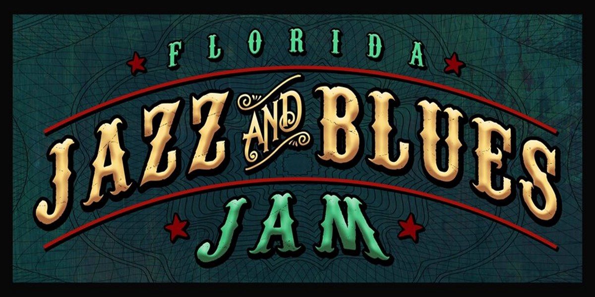 Florida Jazz And Blues Jam Logo