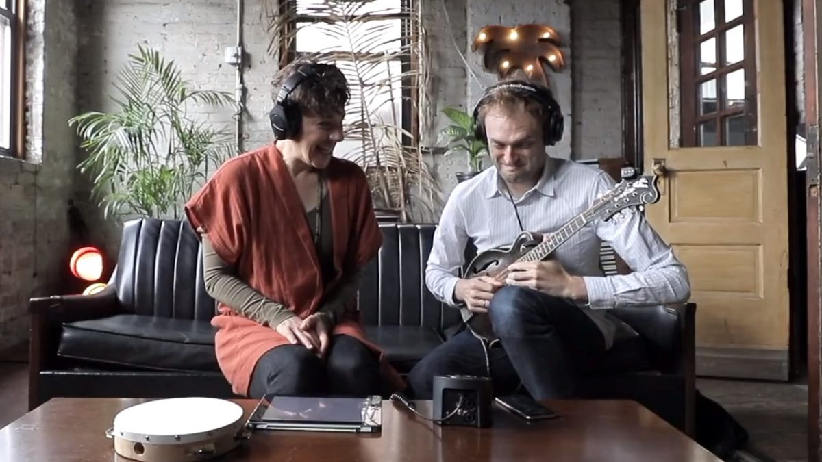 Chris Thile & Merrill Garbus Cover ‘The Sidewalks Of New York’