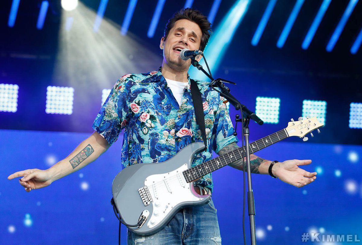 John Mayer Appears On ‘Jimmy Kimmel Live’