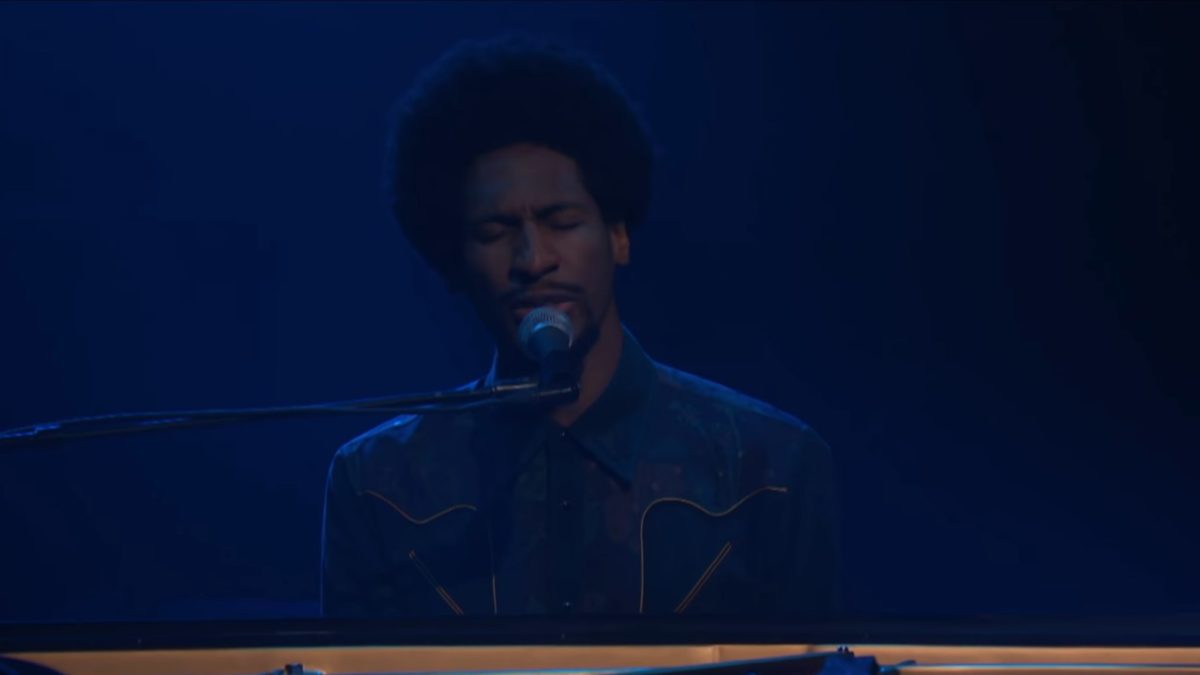 Jon Batiste Performs 'What A Wonderful World' For 'The Late Show With Stephen Colbert'