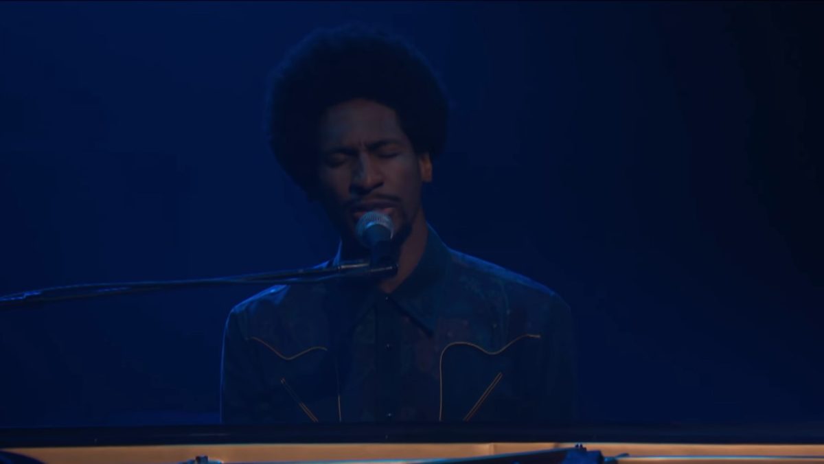 Jon Batiste Performs 'What A Wonderful World' For 'The Late Show With
