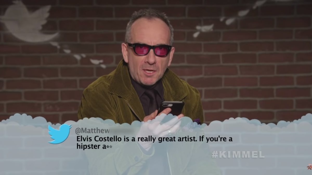 Elvis Costello, The Strokes & Others Read Mean Tweets On 'Jimmy Kimmel Live'