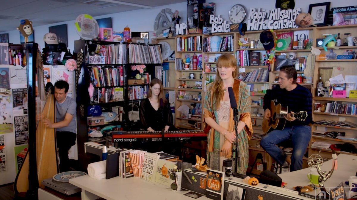 Florence + The Machine Perform 'Tiny Desk Concert'