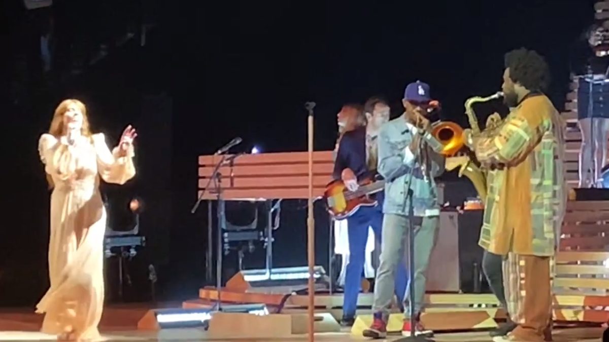 Kamasi Washington Joins Florence + The Machine In Brooklyn