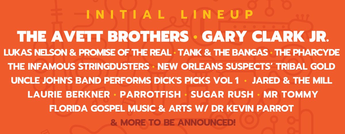 Gasparilla Initial 2019 Lineup 2