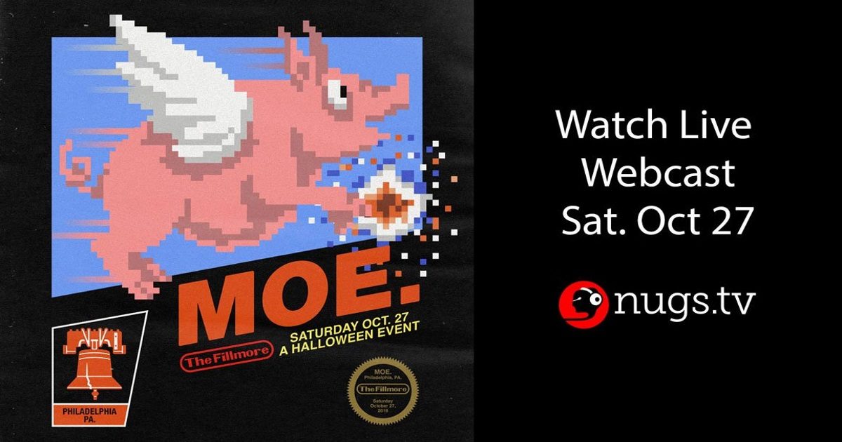 moe Halloween 2018 Webcast