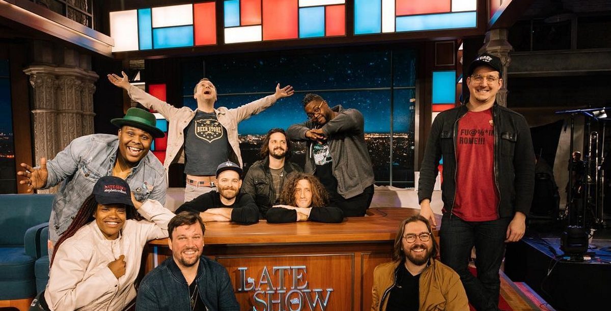 The Revivalists The Late Show With Stephen Colbert Desk