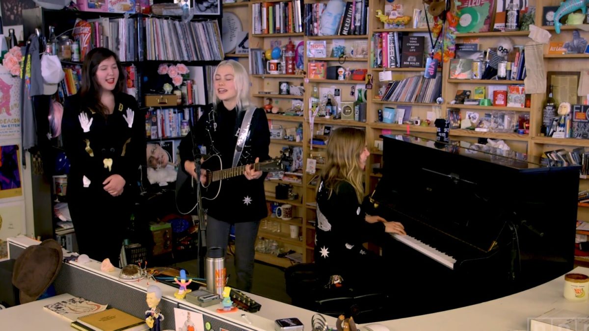 boygenius Performs NPR 'Tiny Desk Concert'