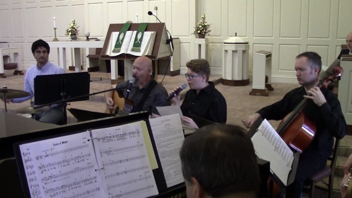 Dave Martin & Grosse Ile Presbyterian Church Band Cover Trey Anastasio's 'Flock Of Words'