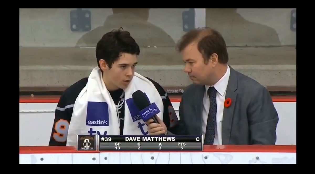 Dave Matthews Hockey Player