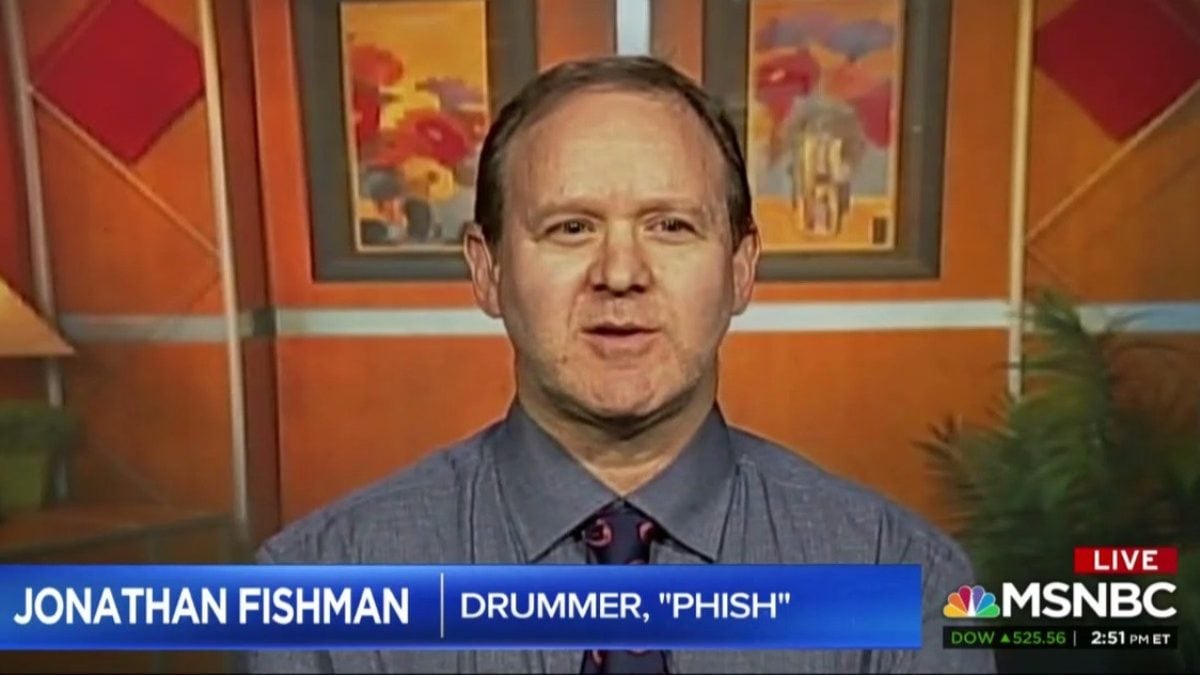 Katy Tur Interviews Phish Drummer Jon Fishman On MSNBC