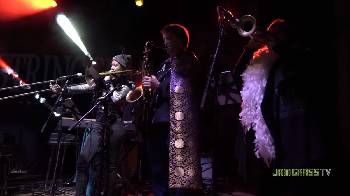 Leftover Salmon Presents Funky Brass Breakdown At Northwest String Summit 2018: Pro-Shot Full Set Video