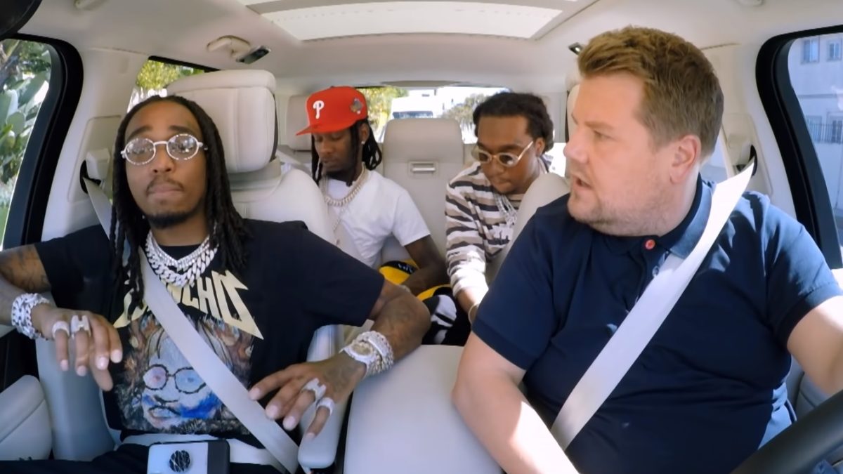 Migos Join James Corden For 'Carpool Karaoke'