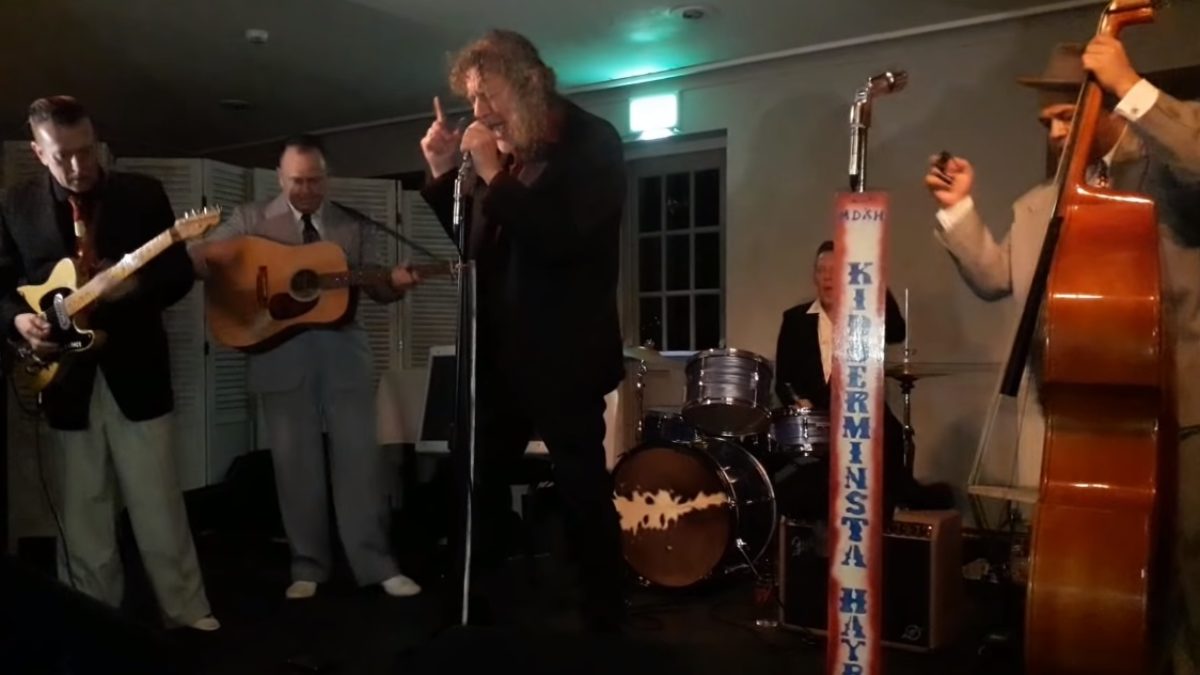Robert Plant Performs Elvis Presley Songs At Ex-Wife’s Birthday Party