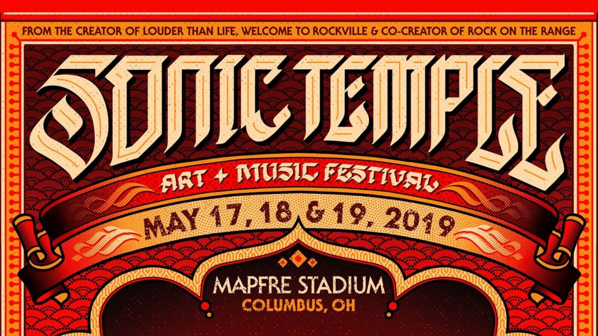 Sonic Temple Art + Music Festival Announces 2019 Lineup