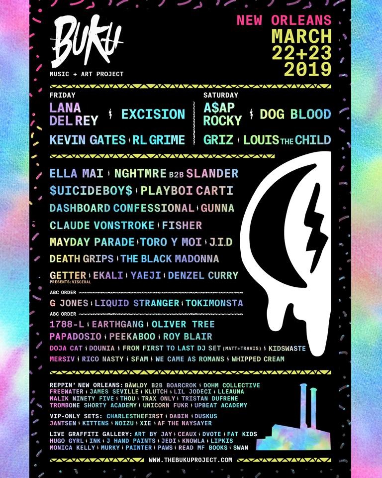 Buku Music And Art Project 2019 Lineup