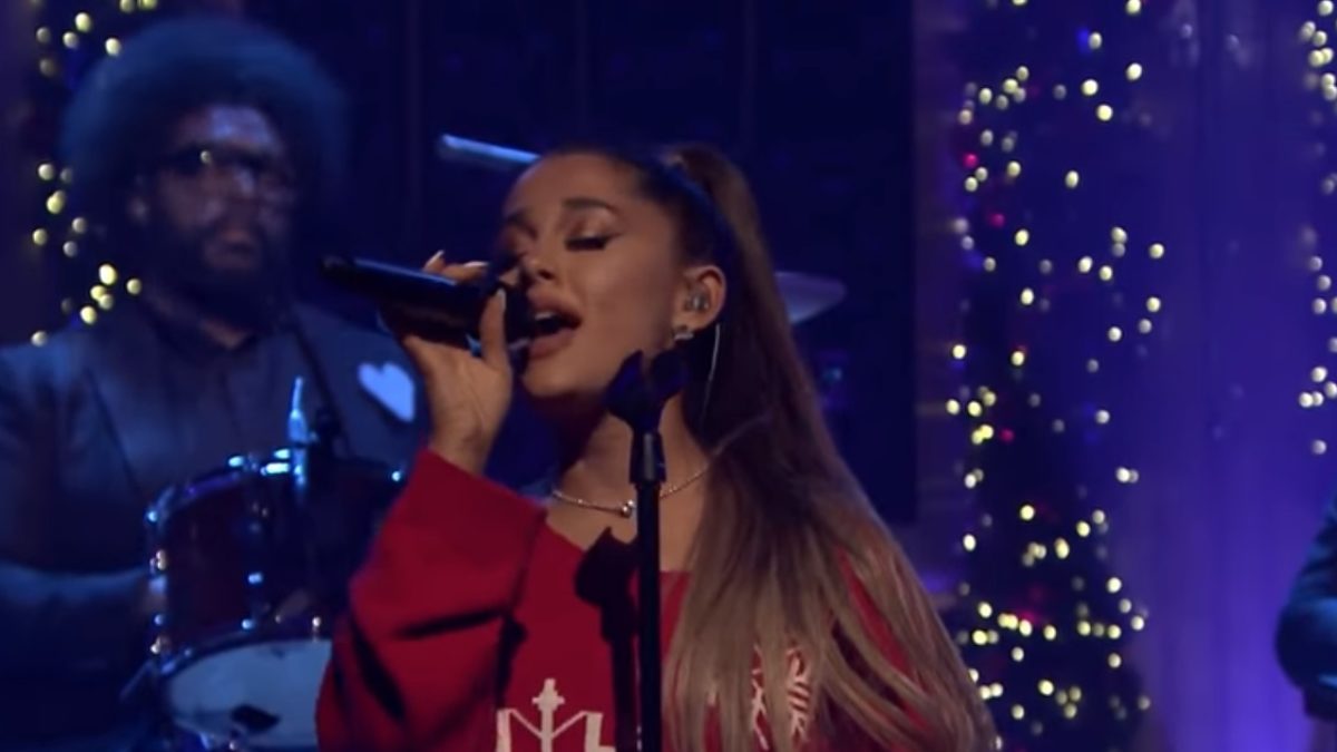 Ariana Grande Performs On 'The Tonight Show Starring Jimmy Fallon'
