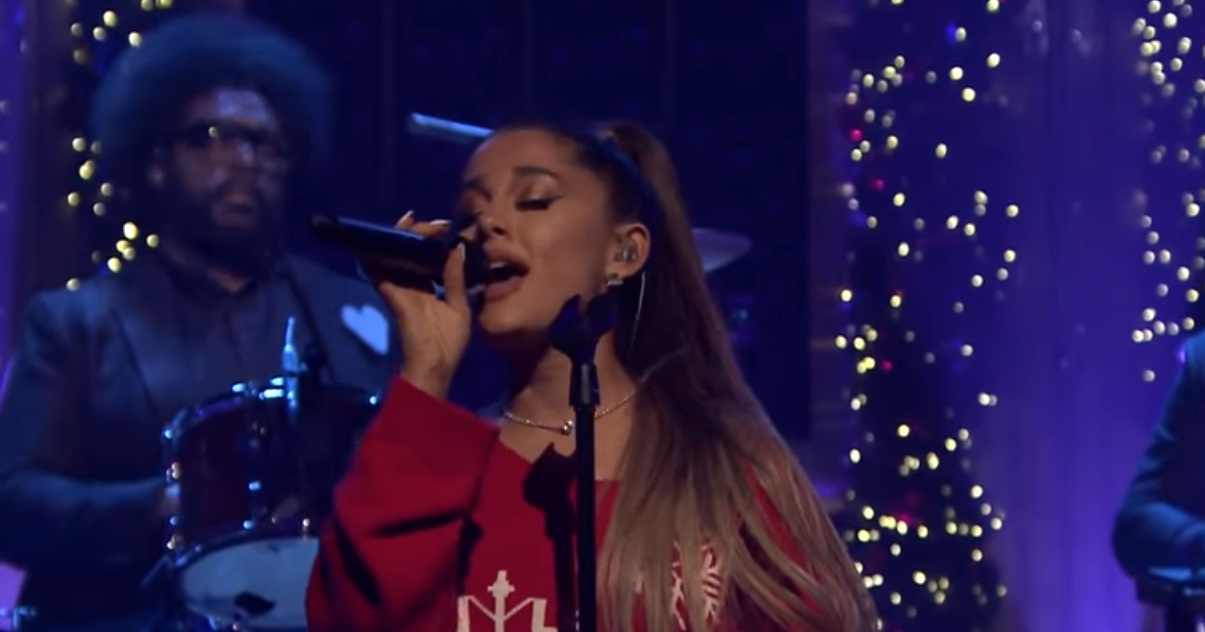 Ariana Grande Performs On 'The Tonight Show Starring Jimmy Fallon'