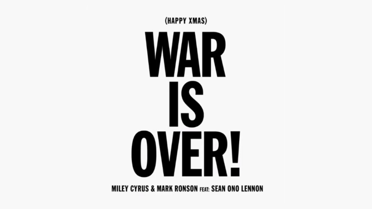 Miley Cyrus, Sean Lennon & Mark Ronson Cover ‘Happy Xmas (War Is Over)’