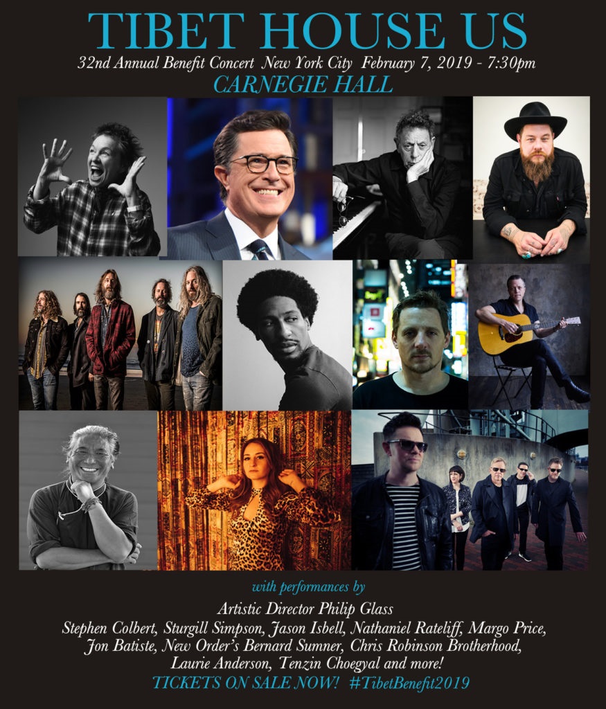 Tibet House 2019 Lineup Admat