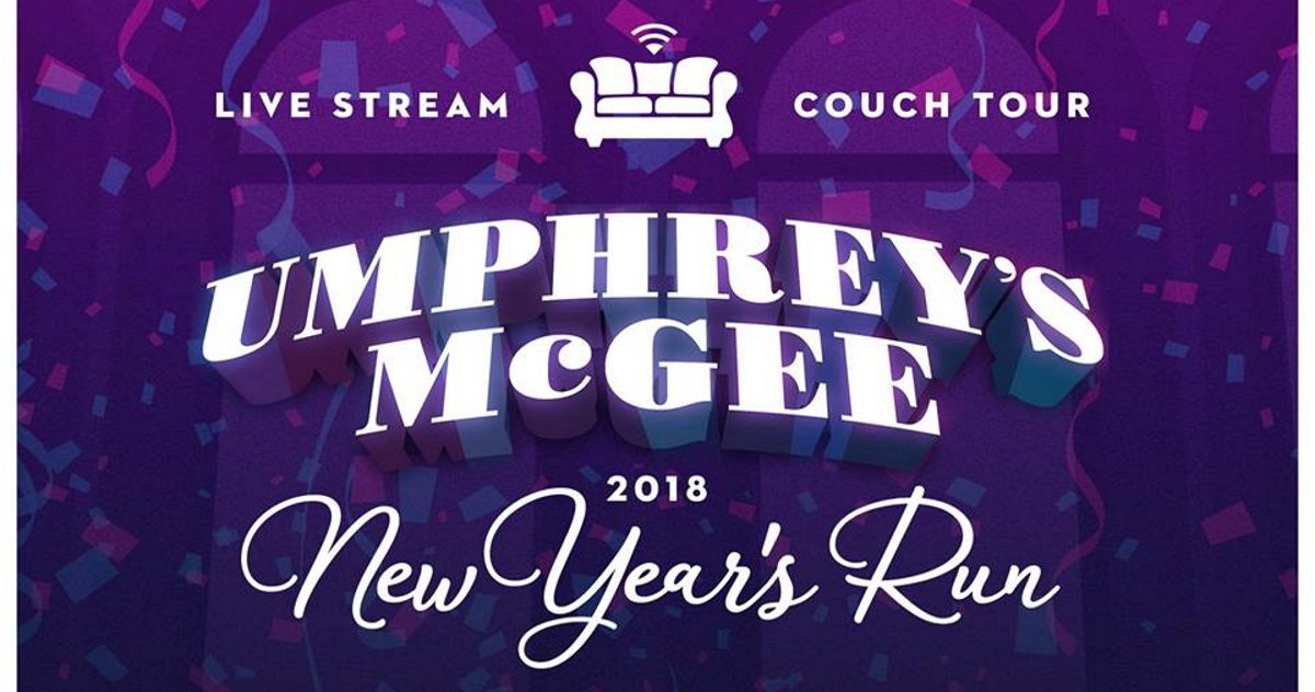Umphreys McGee New Years Run Webcasts 2018