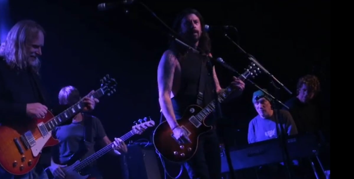 Warren Haynes Dave Grohl Pop Up Jam Asheville