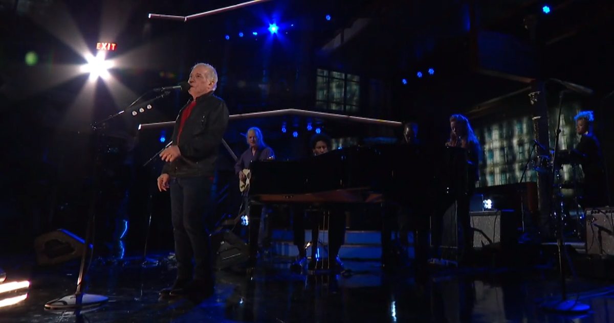 Paul Simon Late Show With Stephen Colbert Batiste