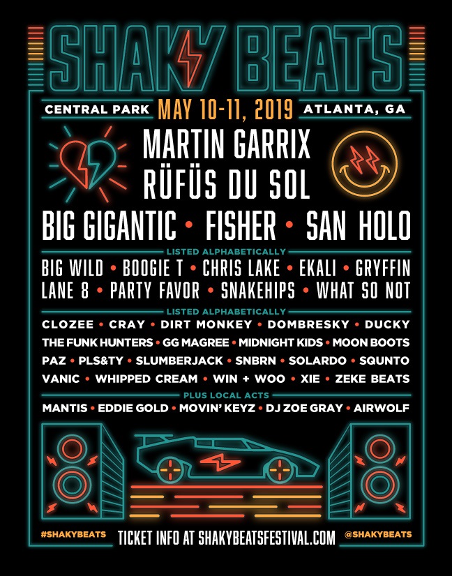 Shaky Beats 2019 Lineup