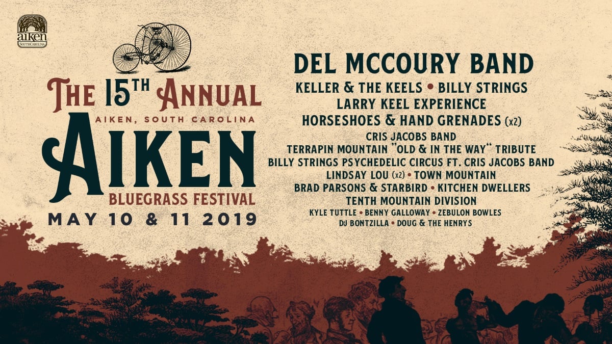 Aiken Bluegrass Festival Announces 2019 Lineup