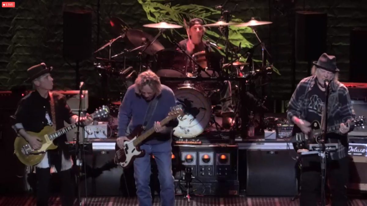 Neil Young & Crazy Horse Testing Livestream Tonight In Winnipeg