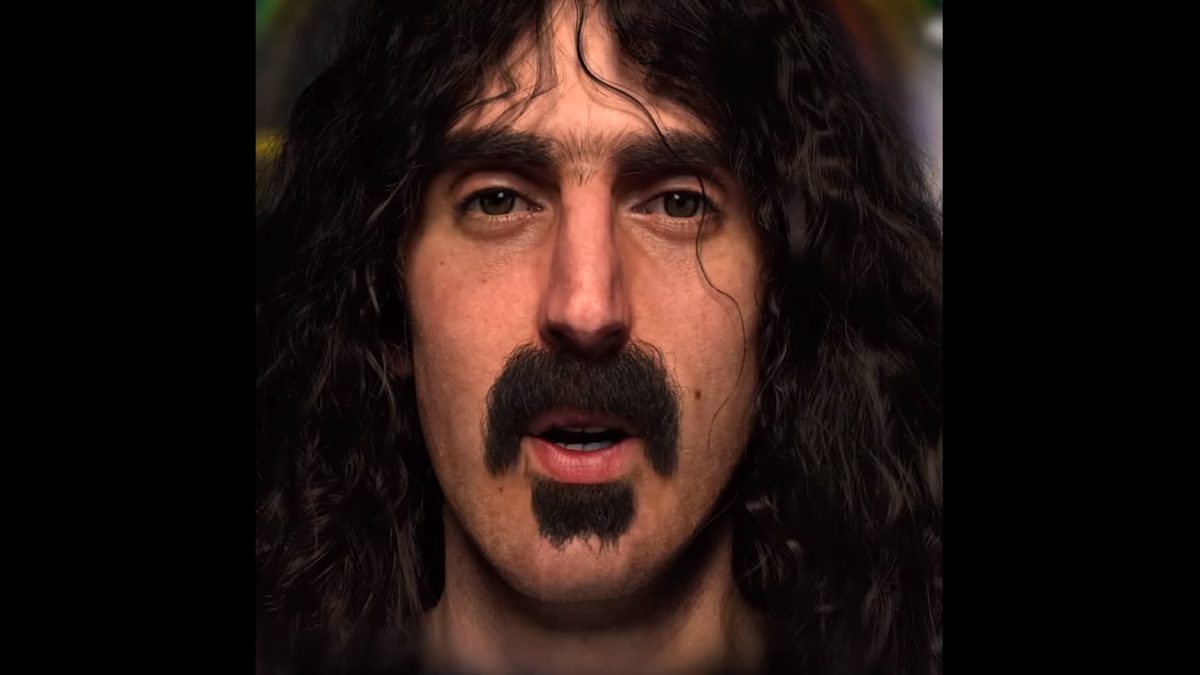 Frank Zappa Hologram Responds To ‘Questionable Content’ In Tour Artwork