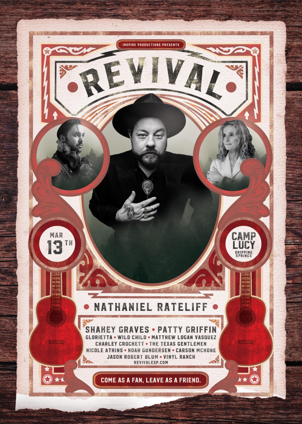 Revival at Camp Lucy 2019 initial lineup admat