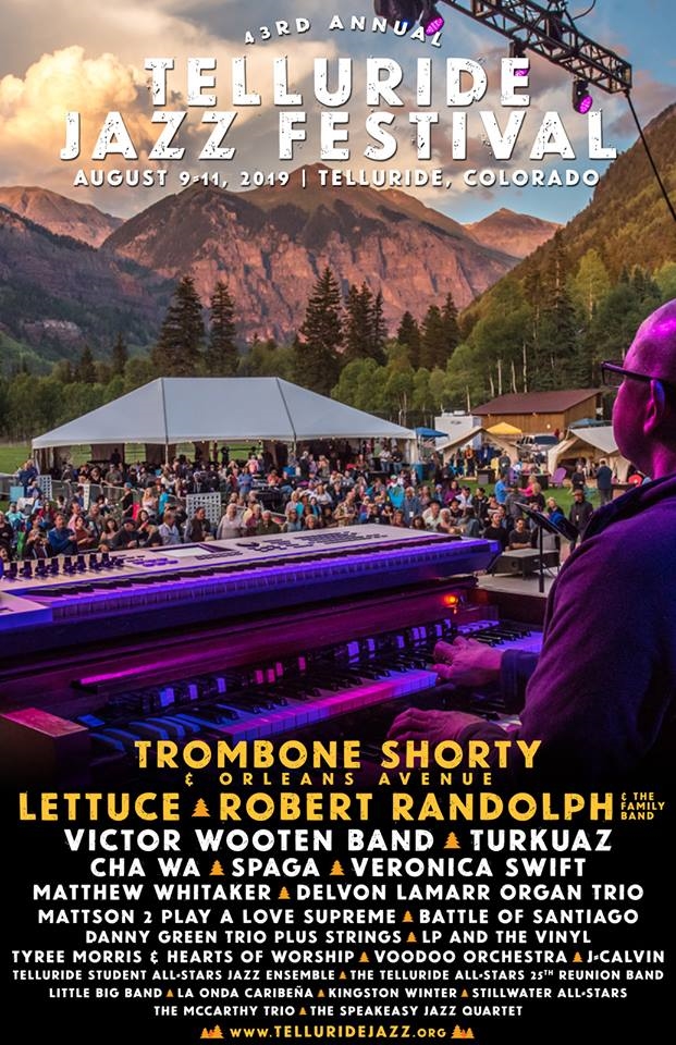 telluride jazz festival 2019 lineup