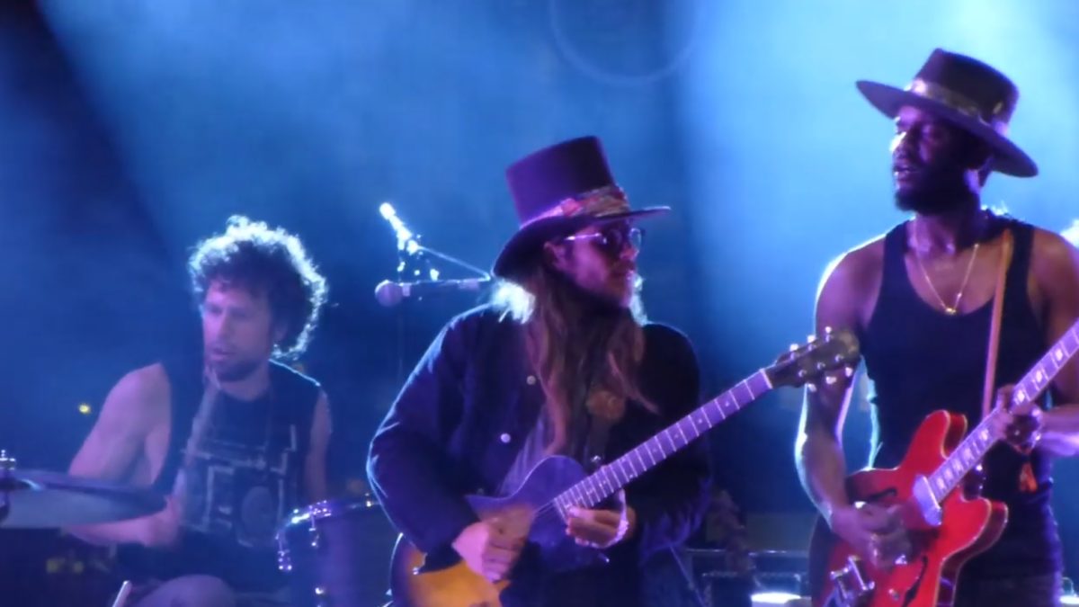 Lukas Nelson Jams With Gary Clark Jr. At Gasparilla Music Festival