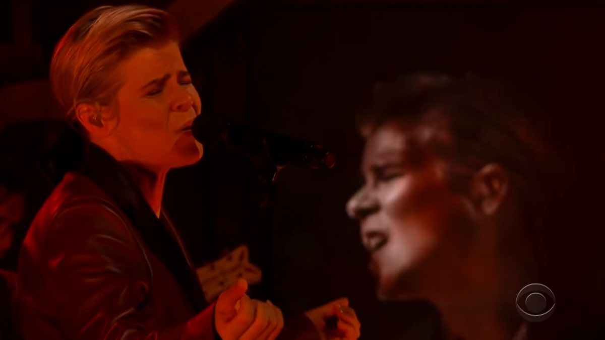 Robyn Performs 'Ever Again' On ‘The Late Show With Stephen Colbert’