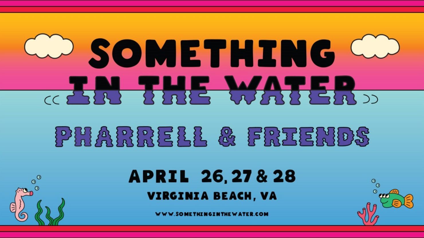 Pharrell Williams Launches Something In The Water Festival