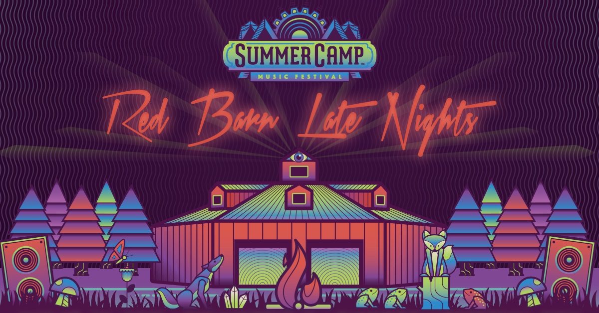 Summer Camp Red Barn Late Night