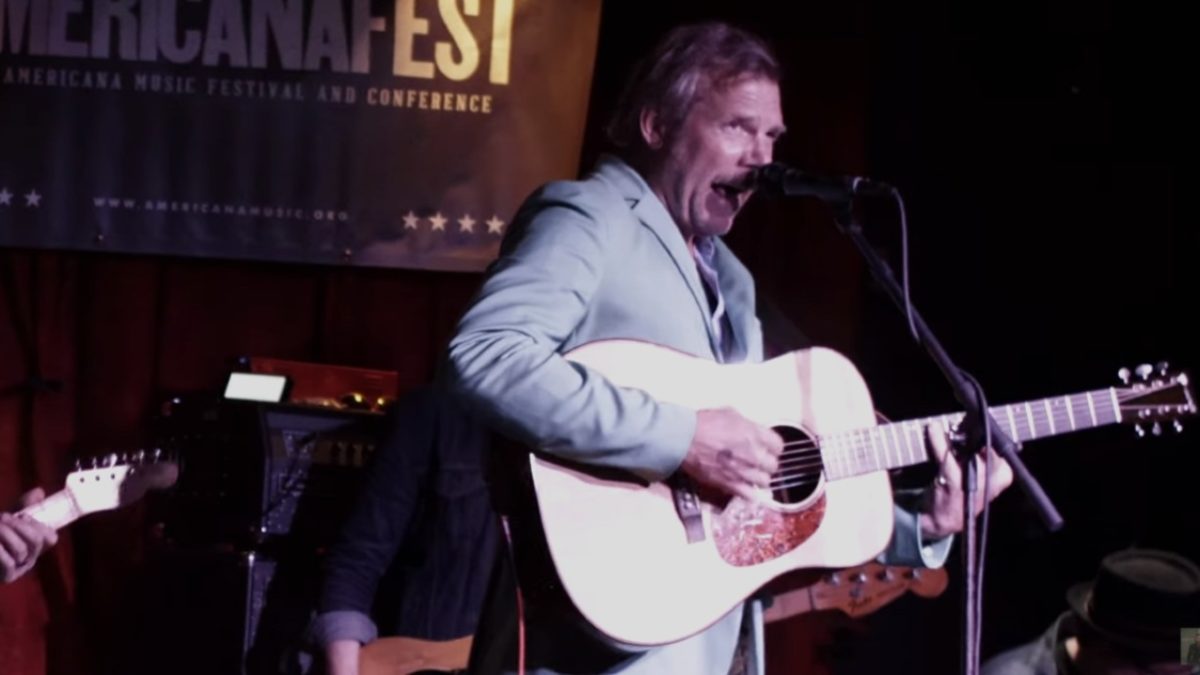 Tim Bluhm Performs 'No Way To Steer' At AmericanaFest 2018