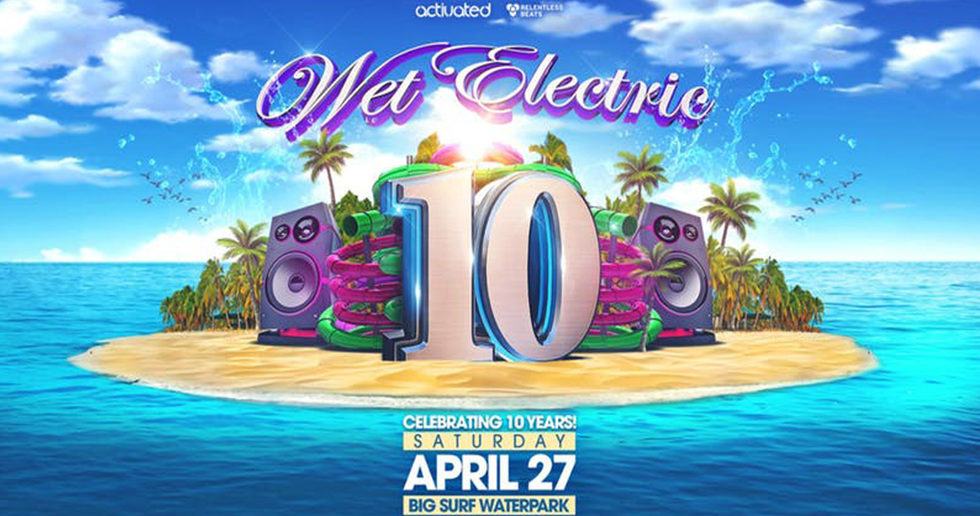 Wet Electric Music Festival Apr 27 2019 Tempe Az Wet Electric Music Festival