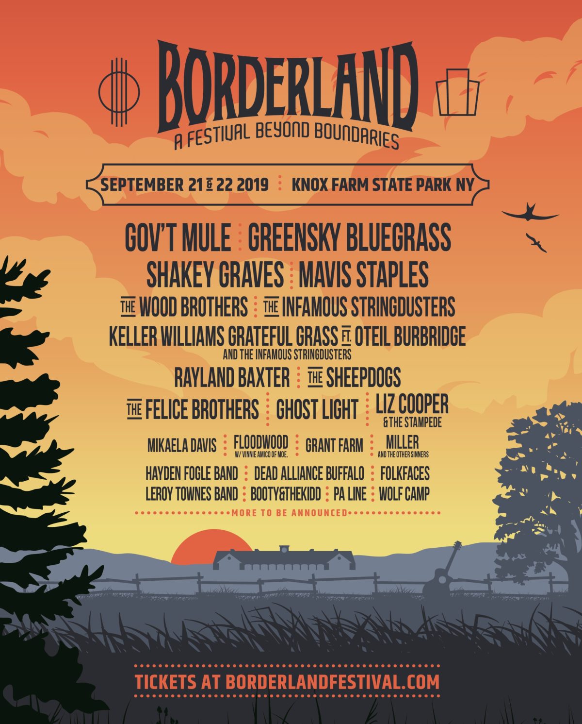 Borderland Festival 2019 Lineup